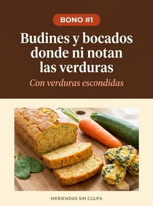 Portada Bono #1: Budines y bocados donde ni notan las verduras