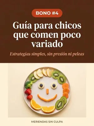 Portada Bono #4: Guía para chicos que comen poco variado
